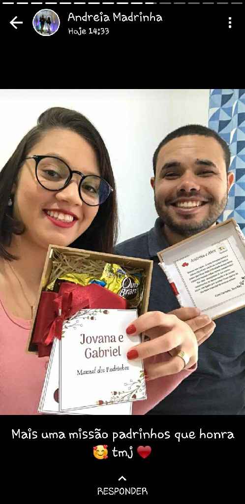 Confecção e entrega convite dos padrinhos - 8