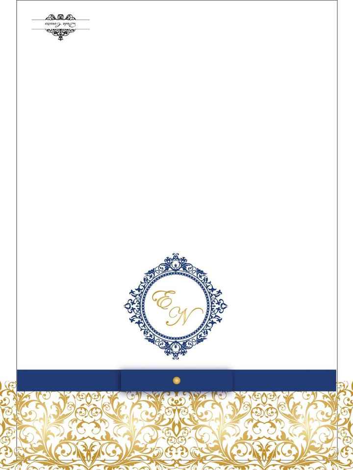 azul e dourado