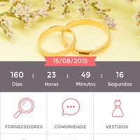 Quanto tempo falta para o seu casamento? - 1