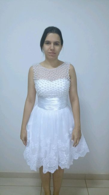 Vestido para o casamento civil - 1