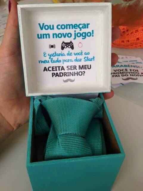 Sugestões para convite/presente dos padrinhos. - 1
