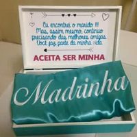 Sugestões para convite/presente dos padrinhos. - 2