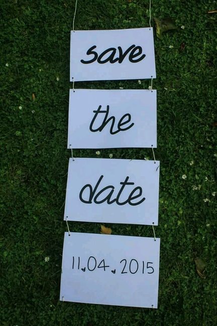 Save the date .. me ajudem!!! - 1