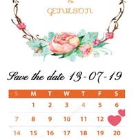 Save the date editavel - 1