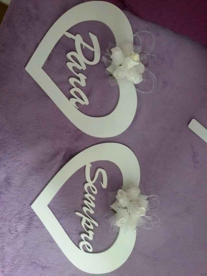 Placa para cadeira dos noivos! - 1