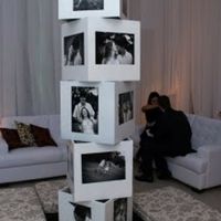 Cubo de fotos para a festa - 2