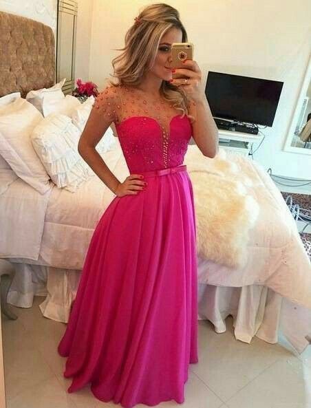 Inspirações de vestidos para madrinha- Pink 10