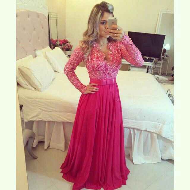  Inspirações de vestidos para madrinha- Pink - 4