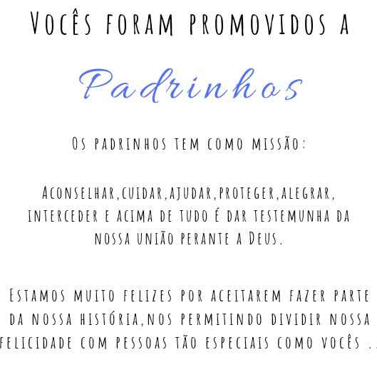 Manual dos padrinhos diy #vemver - 2