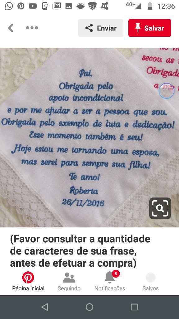 Lembrança para os pais: tem que dar ou não é necessário?? - 2