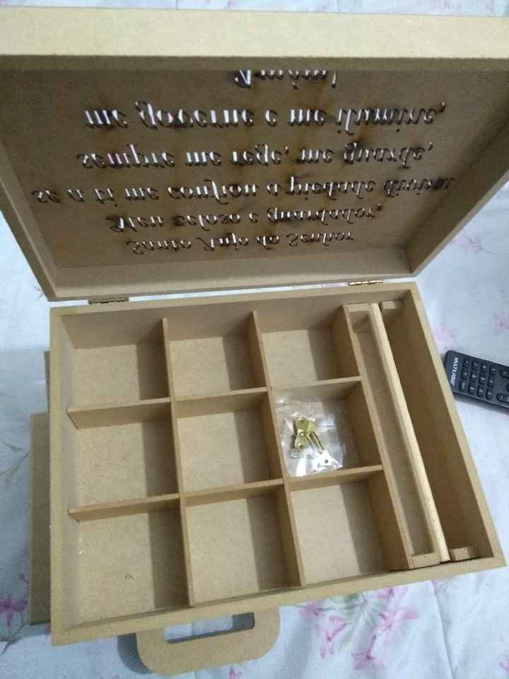 Comprei as caixas para Padrinhos, Pais e Damas e Pajens e avó - 2