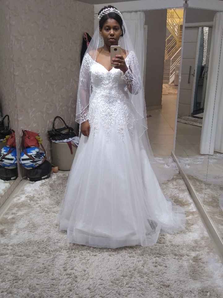 1 prova de vestido de noiva! - 2