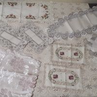 Essas peças são minhas queridinhas *.* uma toalha para ocasiões especiais, caminhos e toalhas para b