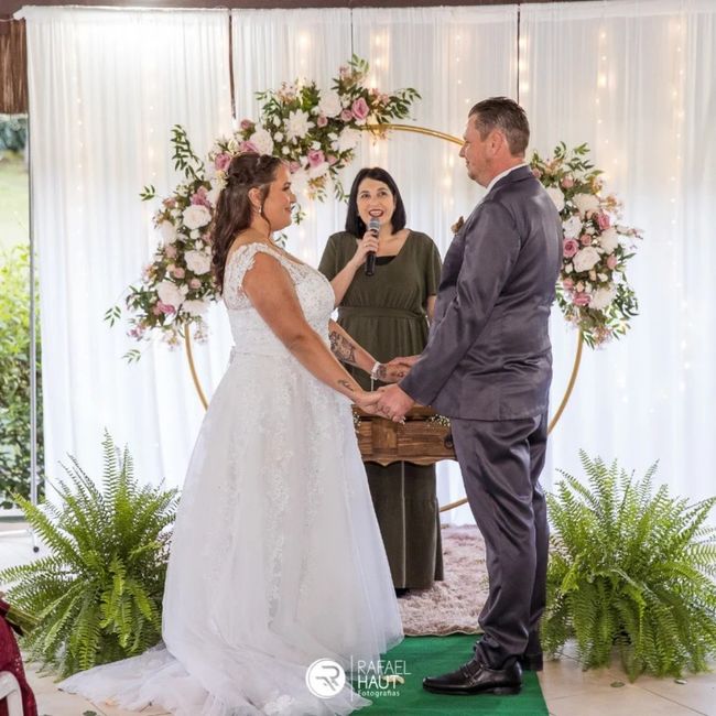 Quantos ❤️ você dá para o dia do seu casamento? Avalie! 15