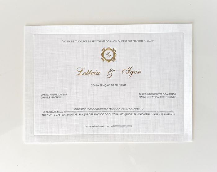 Convites chegaram !! Iolanda convites e Orion personalize 3
