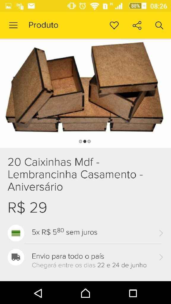 Caixinhas mdf como lembrancinha - 3