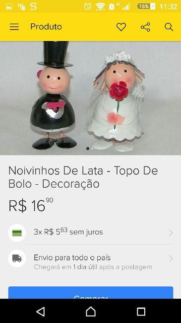 Topo de bolo - 2