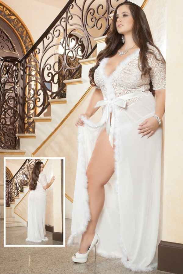 Lingerie para a primeira noite #plussize - 1