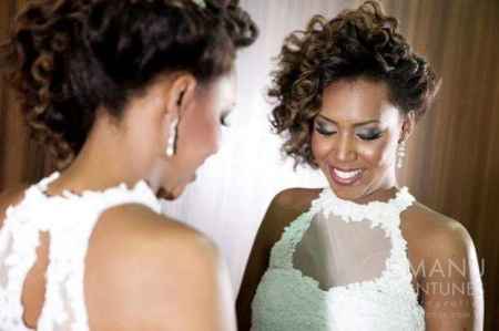 Penteado para cabelos crespos - 8