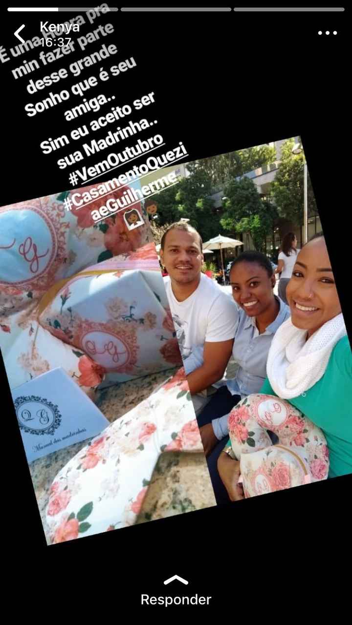 Presente madrinhas