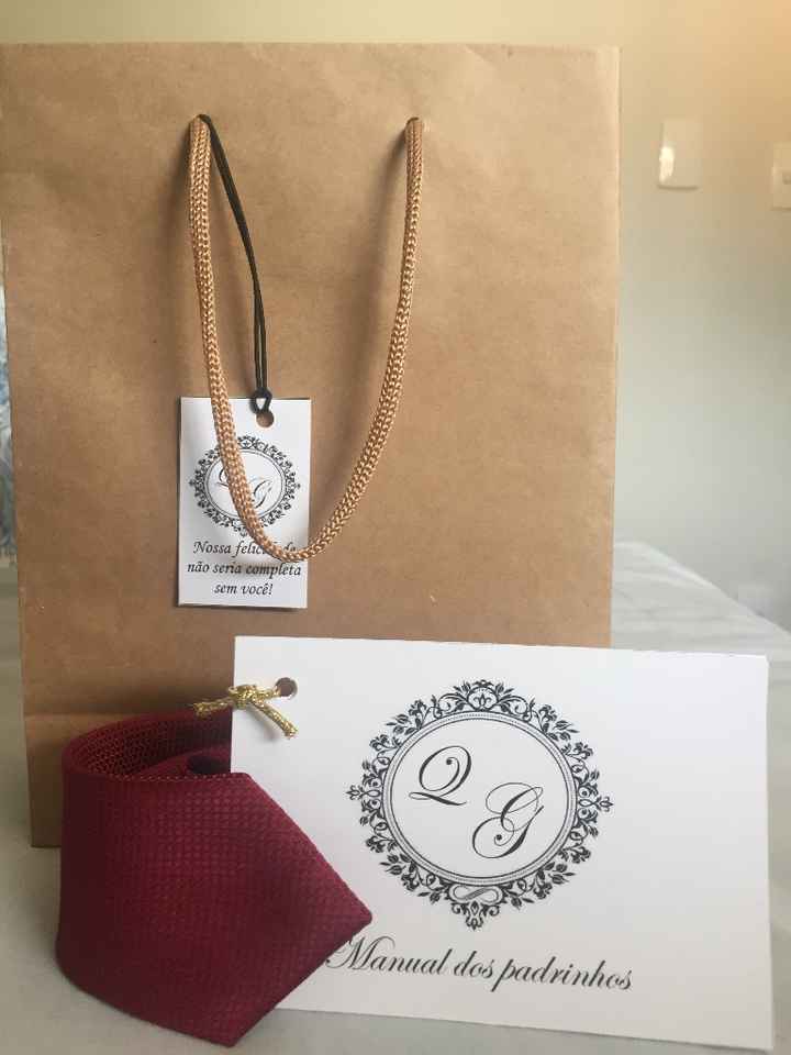 Presente padrinhos