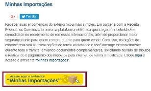 Compras do exterior? Veja a taxa dos correios! #vemseinformar 5