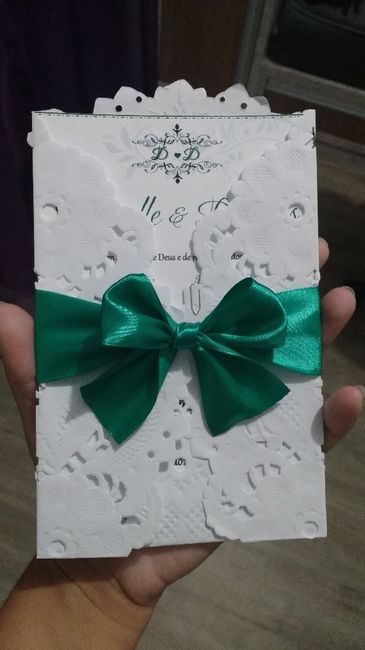 Convite de casamento - 1