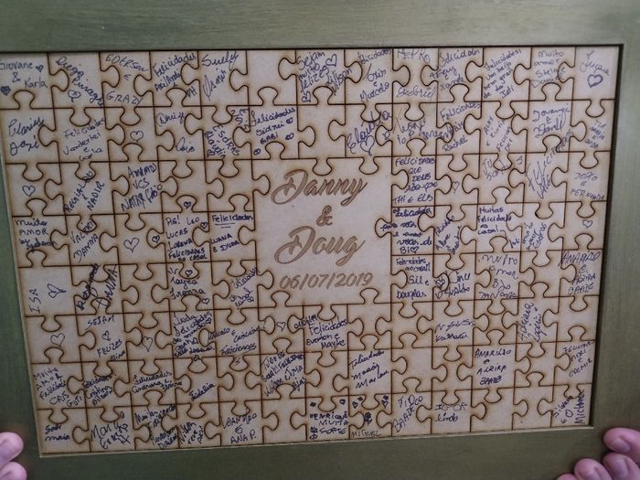 Quadro para mensagens e assinatura 1