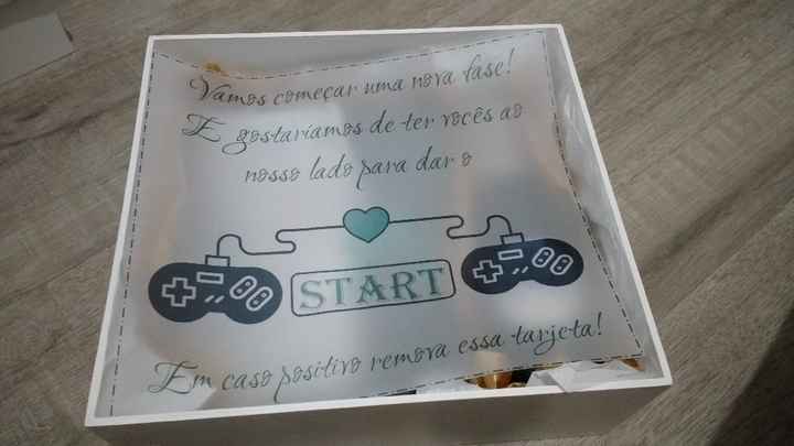 Convite para os padrinhos e madrinhas - 3