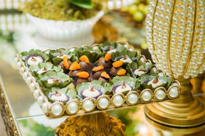 Porta doces e forminhas