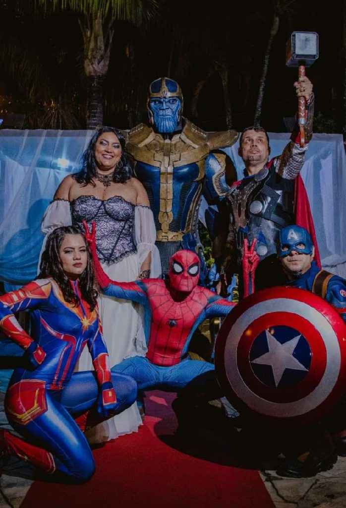 Casamento inspirado na Marvel - 3