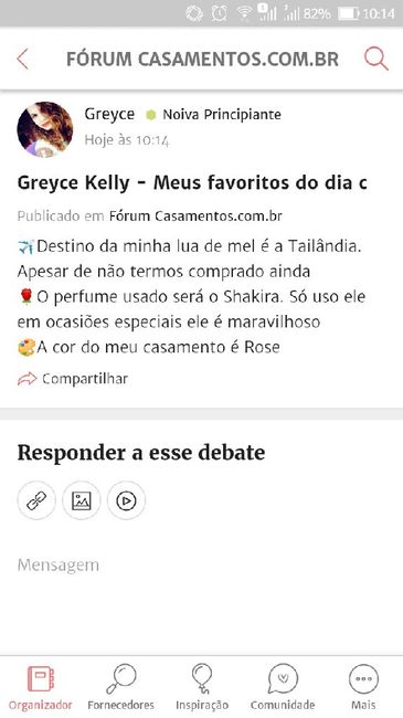 ÚLTIMO PASSO: Compartilhe seus favoritos de casamento! 6