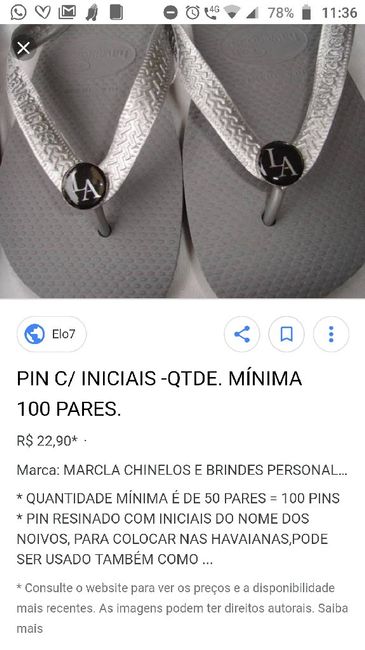 Havaianas original por 10 reais - 1