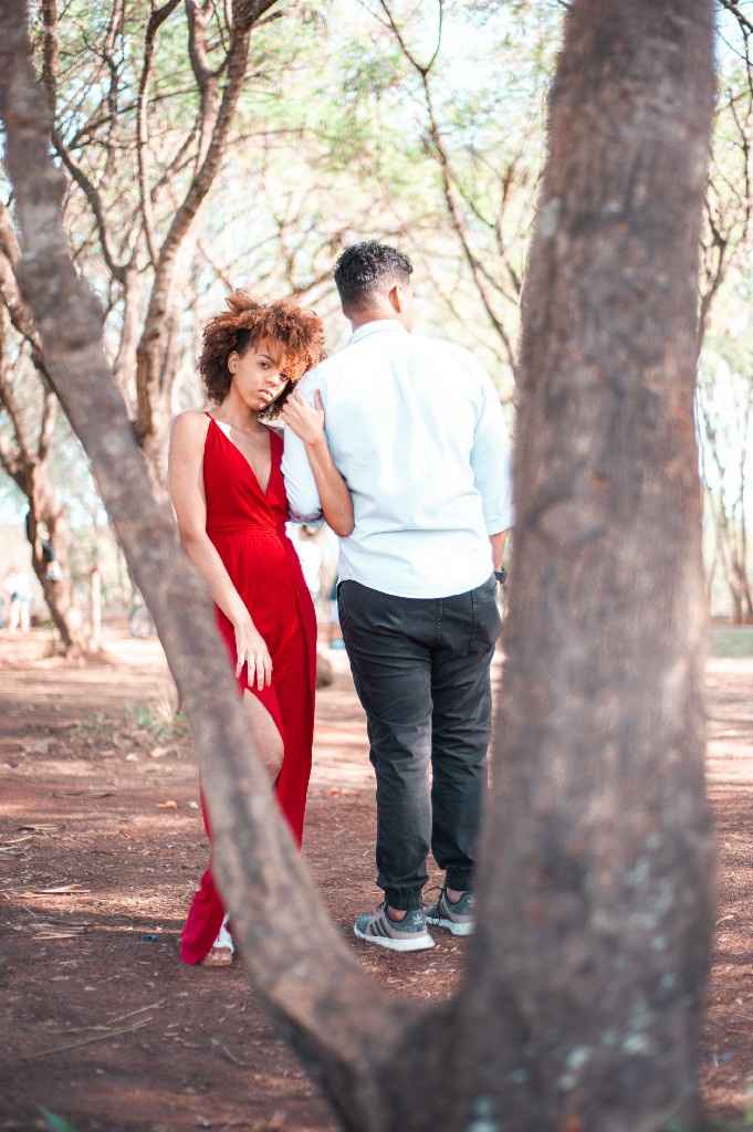 Pré wedding de vermelho 😍 - 4