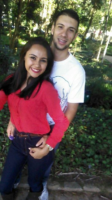 Foto nossa (eu e meu noivo) - 1