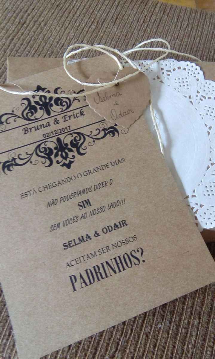 CONVITE PADRINHOS