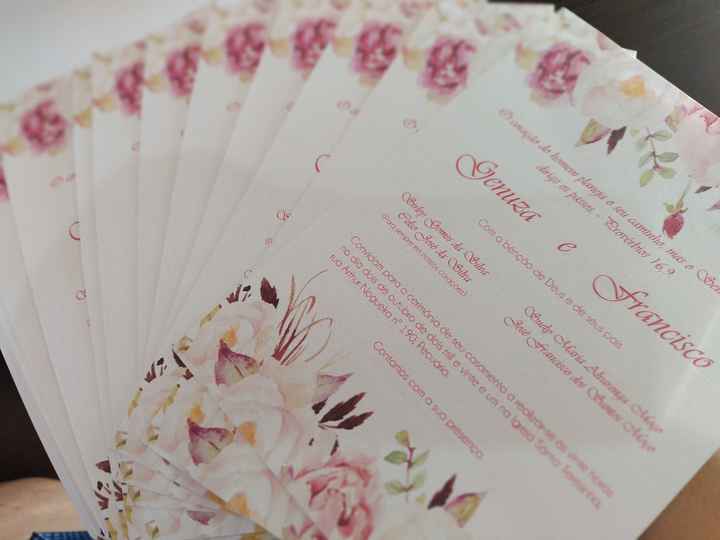 Meu convite de casamento! diy - 1