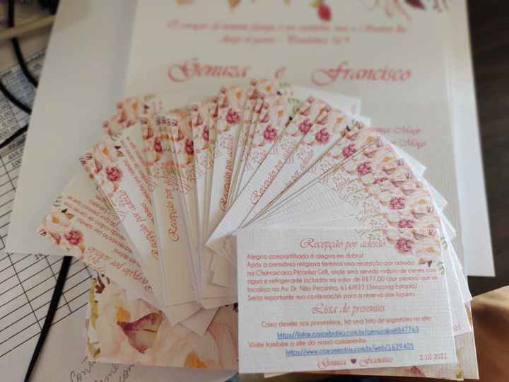 Meu convite de casamento! diy - 2