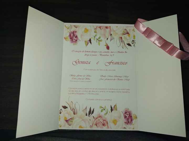 Meu convite de casamento! diy - 4