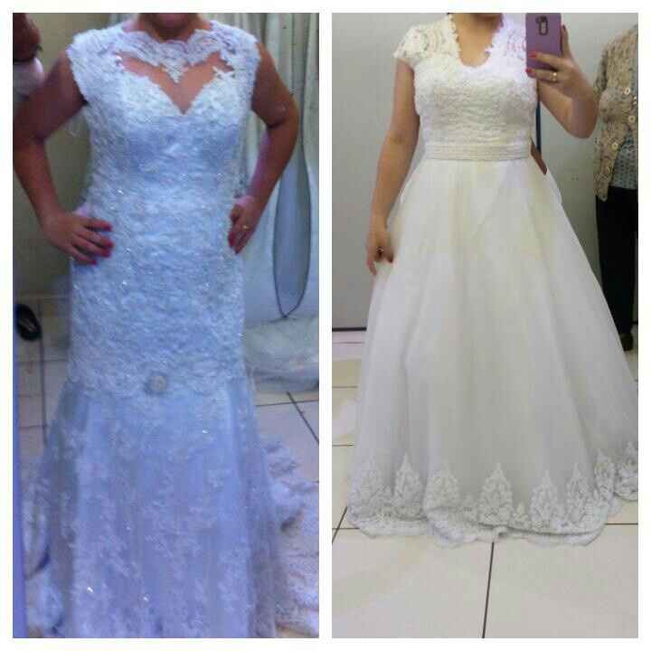 O vestido! dúvida cruel kkkk #prova #vemver - 1