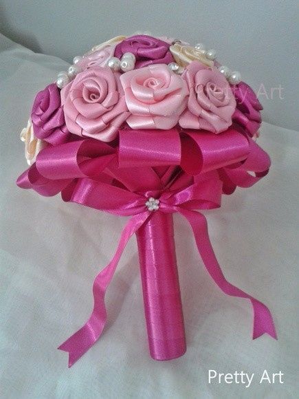 Inspiração Buquê / Cetim / Diy