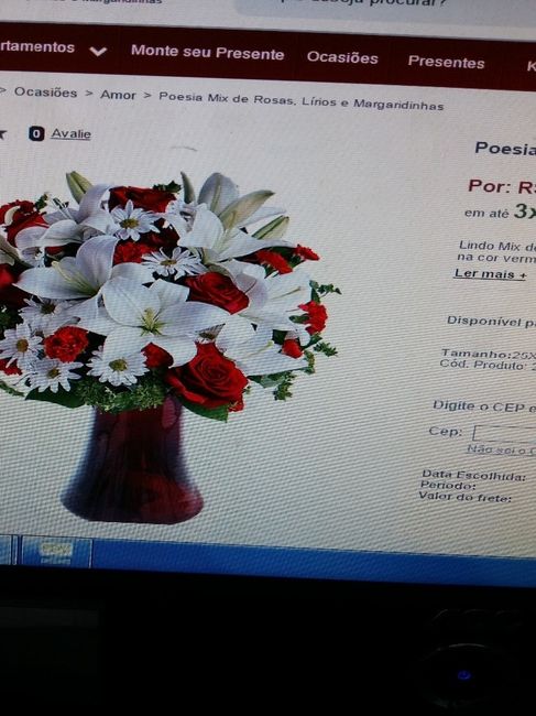 usarei 2 um com flores naturais