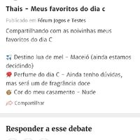 ÚLTIMO PASSO: Compartilhe seus favoritos de casamento! - 1