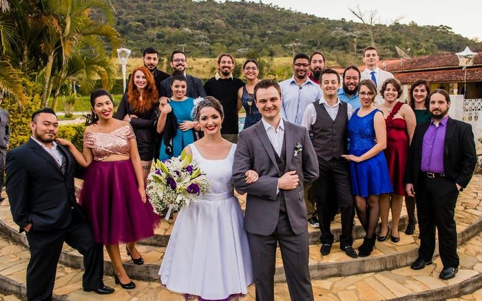  Padrinhos e madrinhas - casamento punk-vintage-moderno - 4