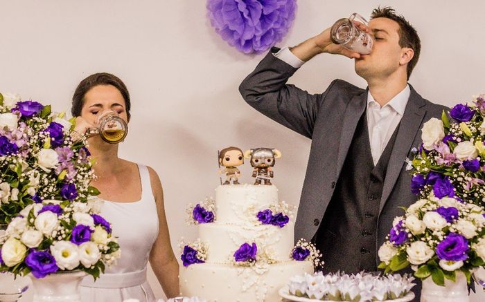  o Brinde! - Casamento punk-vintage-moderno - 7