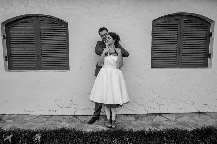  Visual da cerimônia x festa - casamento punk-vintage-moderno - 2