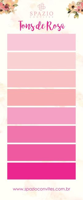 Escolhi essas cores