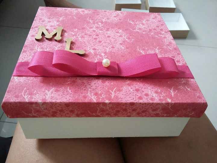 #diy as minhas caixinhas convite para os padrinhos! #vemver - 2