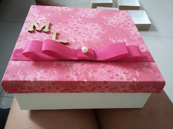 #diy as minhas caixinhas convite para os padrinhos! #vemver - 2