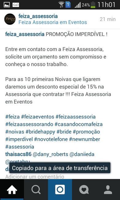 Dica de assessoria - 2